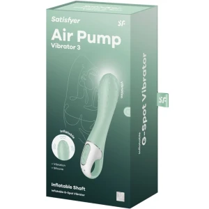 SATISFYER - AIR PUMP VIBRATOR 3 POINT G GONFLABLE
